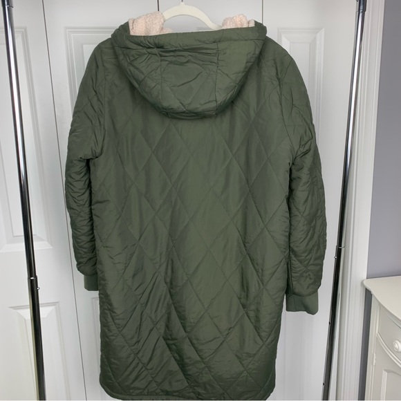 Reversible Green/Fleece jacket. - Picture 5 of 11
